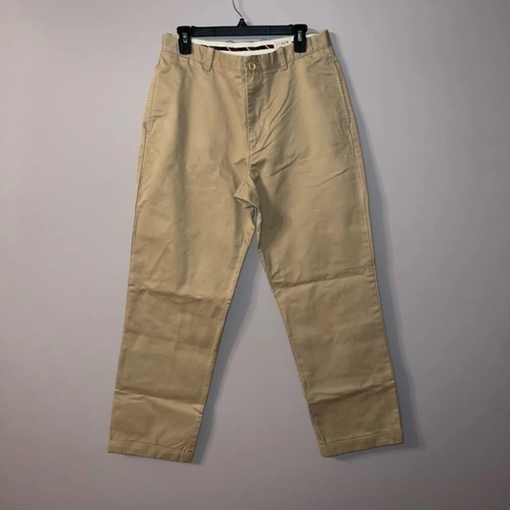 Light brown, J.Crew, essential, chino Dress pant men’s size 32W